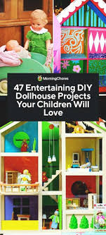 How to build a diy barbie house for your barbies to play in. 47 Entertaining Diy Dollhouse Projects Your Children Will Love