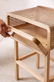 Marte Rattan Side Table Rattan Furniture Rattan Side Table Table Decor Living Room