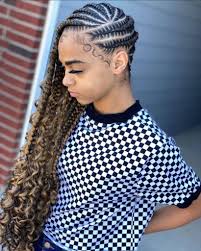 In fact, this half and half style gives you plenty of room to play with. 25 Pleasing Box Braids Cornrow Braid And Black Braided Hairstyles 2021