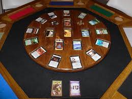 wooden dominion card game table jeu de cartes table de jeux jeux