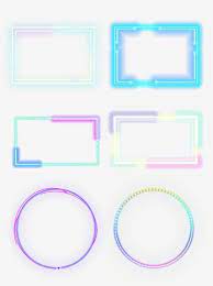 Simple And Colorful Neon Borders Are Available For Commercial Use Frame Neon Border Colorful Png Transparent Clipart Image And Psd File For Free Download Prints For Sale Colored Smoke Greenscreen