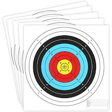 Come polish up your shooting skills at our indoor and outdoor shooting facilities! 50 Pack Paper Bullseye Shooting Target Practice For Archery Gun Range 10 Ring 17 Walmart Com Walmart Com