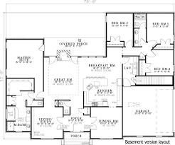 Plan 59068nd Neo Traditional 4 Bedroom House Plan Four Bedroom House Plans Ranch House Plans Bedroom House Plans