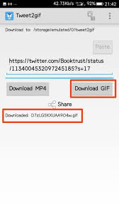 How To Save Animated Gifs From Twitter Ursuperb You can then convert it back to.gif format with a single click and download it to your computer or continue editing with out tools.