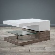 Noble House Small Rectangular Mod Rotational Coffee Table Walmart Com In 2020 Coffee Table Rectangular Coffee Table Sofa End Tables