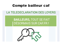 Les avantages de mon compte partenaire. Qlweb Caf Fr Espace Bailleur Se Connecter Au Service De Teledeclaration