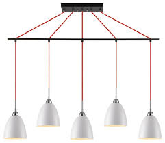 Woodbridge Lighting Vento 5 Light Linear Pendant Contemporary Pendant Lighting By Woodbridge Lighting Inc