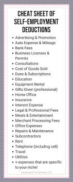 The Ultimate Self Employed Deduction Cheat Sheet Exceptional Tax Services In 2020 Business Tax Deductions Small Business Planner Small Business Organization