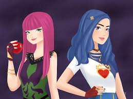 Descendants Descendants Disney Movie Digitalart Art Drawing Illustration Mal Evie Disney Descendants Disney Decendants Princess Photo