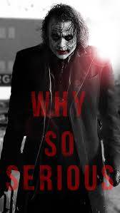 Check out this fantastic collection of why so serious wallpapers, with 58 why so serious we hope you enjoy our growing collection of hd images to use as a background or home screen for your smartphone or computer. 70 Joker Why So Serious Wallpaper On Wallpapersafari