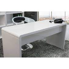 Lumiere Curved Home Office Desk In High Gloss White Office Desk Gloss Office Desk White Desk Office