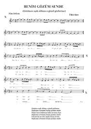 Gorunce Asik Oldum O Guzel Gozlerine Benim Gozum Sende Musiki Klavuzu
