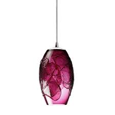 Explore our collection of flush ceiling lights, including beautiful ceiling lights, battern lights and more. Modern Purple Blown Glass Pendant Lighting 12439 Archi Lighting