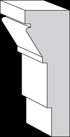 Chair rail comes in a variety of styles, widths, and profiles. Kb407 Chair Rail Kuiken Brothers