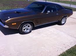 Image result for Dark Gold 1973 Challenger