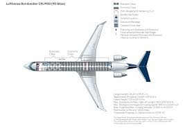 Seat Map Bombardier Crj900 Lufthansa Magazin