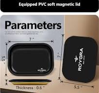 Plain Rolling Trays With Magnetic Lids WholeSale - Price ...