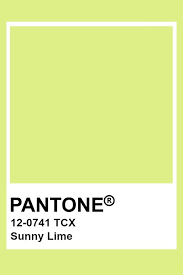Pantone Sunny Lime Pantone Colour Palettes Pantone Color Pantone Swatches