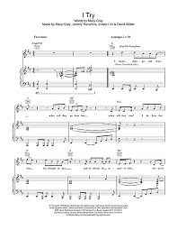 I try was written by macy gray, jeremy ruzumna, jinsoo lim and david wilder. Macy Gray I Try Sheet Music And Printable Pdf Music Notes Sheet Music Sheet Music Notes Macy Gray