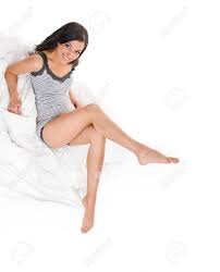 'dude, i just went through a pregnancy and we're. Smiling Beauty On A Bed A Beautiful Happy Woman Lying On Her Stock Photo Picture And Royalty Free Image Image 32501449