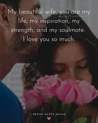 With a simple rose flower for her paired. 100 Best Wife Quotes And Love Messages To Wife Sweet Romantic