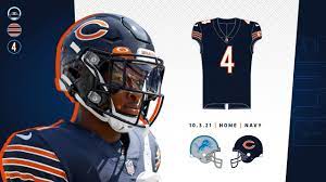 2021 Chicago Bears Jersey Schedule