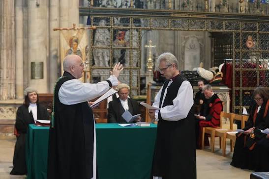 We are delighted to announce that the Archbishop of York confirmed election  of the Venerable Rick Simpson as Bishop of Durham during a service at York  Minster earlier this afternoon 🎉 📸