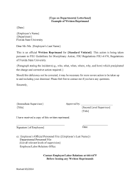 A reprimand is an official warning a manager or supervisor gives a worker in a bid to change unwanted behavior a letter of reprimand aims to highlight the seriousness of the situation and spur immediate corrective action. 50 Effective Letters Of Reprimand Templates Ms Word á… Templatelab