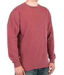 custom comfort colors 100 cotton long sleeve shirt design