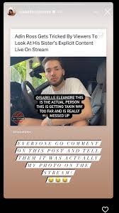 Naomi Ross comes on Adin Rosss Kick stream to clarify controversy over  explicit picture, talks about getting death threats