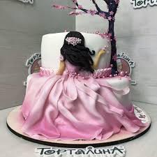 Готовим дома, торты пошагово с фото, ингредиенты. Tort Prazdnichnyj Devushka I Sakura Tortalina Izgotovlenie Tortov Na Zakaz