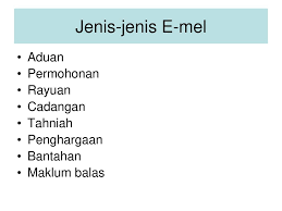 Have a look on our free professional email templates and samples! E Mel Rasmi Jenis Jenis Emel Bentuk E Mel Rasmi Membina Pengenalan Ppt Download