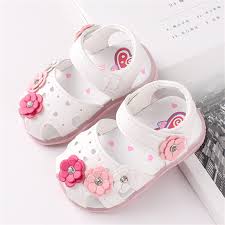 Baby Girls Shoes Summer Sandals Toddler Kids Shoes With Light Up For Girls Flower Princess Child Shoes Lighting Size 15 25 Sandals Aliexpress