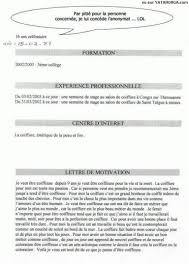 Lettre de motivation coiffure 1 lettre de motivation coiffure file size: Cv Et Lettre De Motivation Coiffeuse