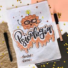 Un nuevo sistema de escritura: Portada De Psicologia Rainb0w Studygram On Instagram Libreta De Apuntes Caratulas De Literatura Caratulas De Psicologia