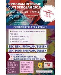 Kski travel & tours sdn. Program Pusat Tuisyen Faiza Jaya B B Bangi Seksyen 9 Facebook