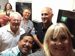 Mini reunion with old friends