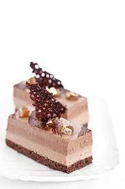 Chocolate And Chestnut Entremet Chocolate Biscuit Light C Flickr Desserts Entremet Dessert Recipies