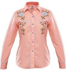 (157 reviews) ely walker men's solid embroidered rose long sleeve western shirt. Modestone Women S Embroidered Long Sleeved Fitted Western Shirt Rose Pink