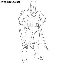 I teach you how to draw. How To Draw Batman Easy Drawingforall Net