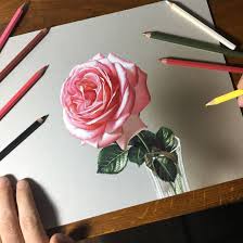 In this post we have added 35 beautiful drawings of flowers, step by step drawings, how to draw flowers, and few most inspiring color pencil flower drawings for your inspiration. Drawing Rose Flower By Marcellobarenghi On Deviantart Realistic Flower Drawing Flower Drawing Roses Drawing
