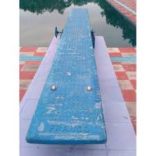 If you have experienced the thrill of jumping off a diving board, chances are it was one of ours. Blue Franco Swimming Pool Diving Board Size 4 8 M L X 0 5 M W Rs 50000 Unit Id 20948742773
