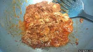 Cara Mudah Masak Sambal Telur Hancur Myrujukan Sambal Food Chicken