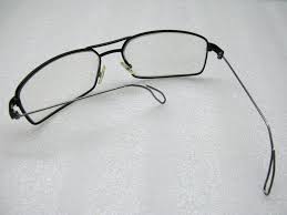 If it's loose, pull it out and clean it up a bit, then superglue it back in place. Repair Broken Glasses Hinge 3 Steps With Pictures Instructables