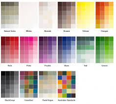 Home Paint Colour Chart Haymes