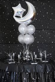 Black And White Theme For Debut Starry Night Table 1 Starry Night Prom Starry Night Wedding Night To Shine