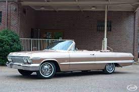 1963 Chevrolet Impala Convertible Chevrolet Impala Classy Cars Classic Chevrolet