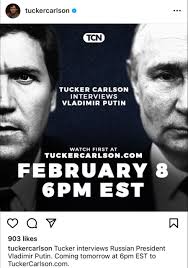 RT on X: "Tucker Carlson reveals when Putin interview will be aired  Details: https://t.co/l73hOrCUgn https://t.co/ZzejGG8fjd" / X