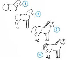 Pferd Zeichnen Lernen Tiere Zeichnen Lernen Zeichnen Lernen Pferde Zeichnen Kinder Zeichnen Tiere Zeichnen