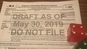 The irs form w4 is a common yearly federal tax form established and updated by the internal revenue service (irs). New Confusing W 4 Form Is Coming For 2020 What To Do Now